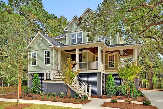 New Custom Built Homes by Lowcountry Premier Custom Homes at 1123 Oak Overhang in Charleston, SC